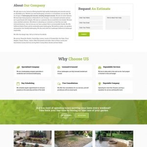 Landscaping and Concrete Services